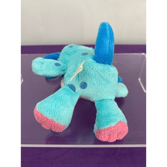 Flawed Wuggle Pets 6” Keychain Blue Puppy Pouch Zippered back Tab Lost 2011 - Picture 8 of 12